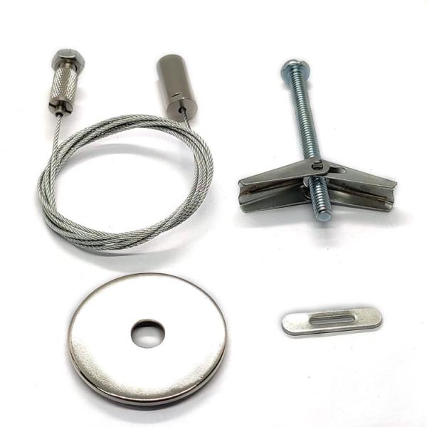 Stainless Steel Suspended Wire Ceiling Lighting System Kit