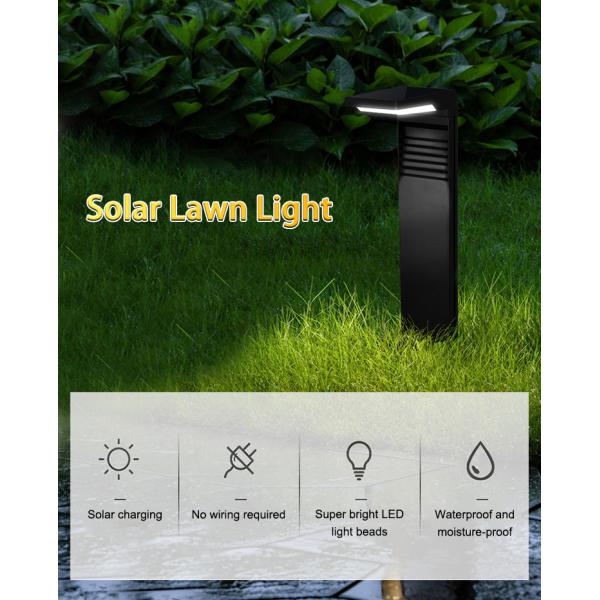 SMD2835 LED Solar Garden Lights Waterproof Outdoor Pathway Decoration