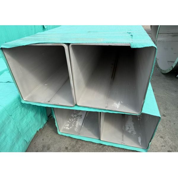 SUS 304 Large-diameter Double-seam Welded Stainless Steel Square Tube for Transport Pipe