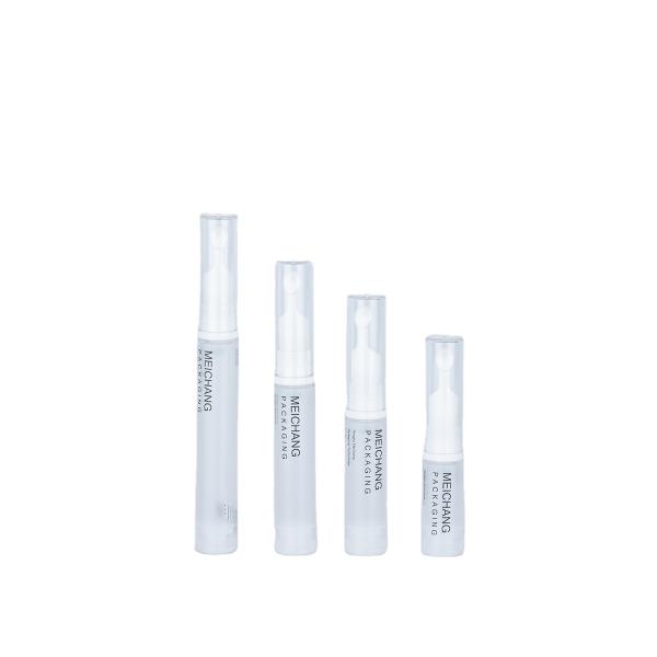 5ml 10ml 15ml 20ml Small Airless Lotion Pump Bottle for Eye Serum Cream with Massage Head