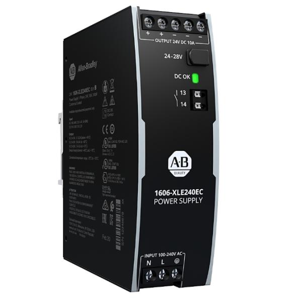 1606-XLE240E Allen Bradley XLE Power Supply 240W 24VDC 10A