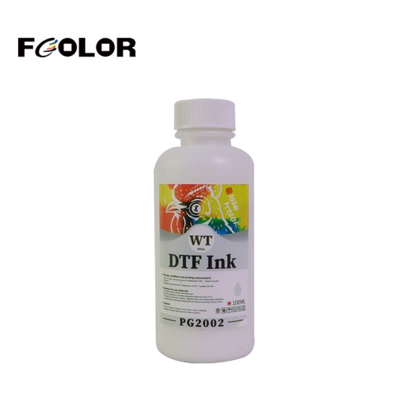 FCOLOR 100ML 500ML Pyrography Pigment DTF Ink for Epson A4 A3 A3+ PET Film Printing Machine Heat Transfer Ink