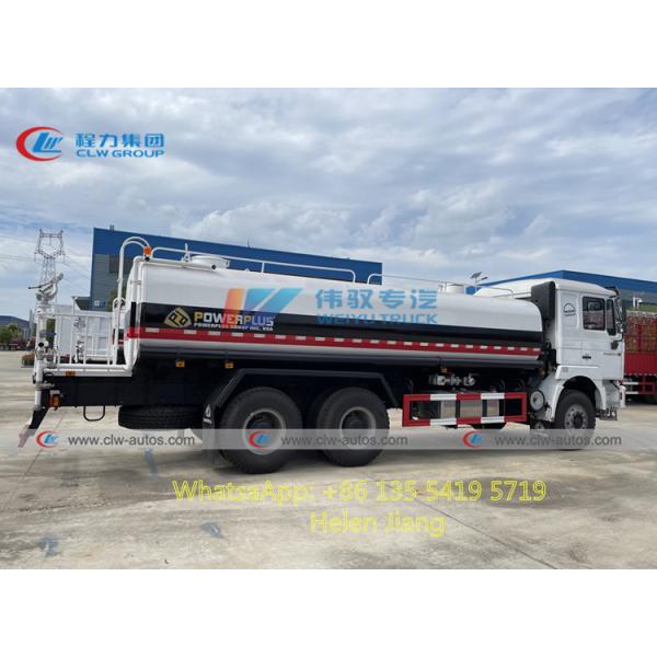 SHACMAN 6x4 10 Wheeler 20000L Water Bowser Truck