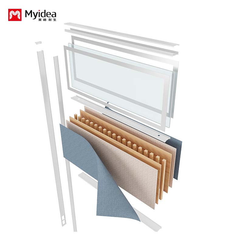 Single-Person Workstation with Glass-Paneled Screen – Sturdy Construction, Enhanced Privacy, and a Bright, Open Feel for Employee Comfort.