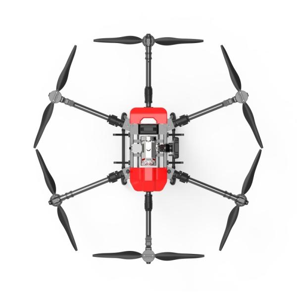 Six-axis extended-range electric-hybrid flight platform / petrol-powered unmanned aircraft