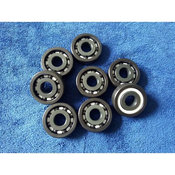 6200 Type High Speed Ceramic Ball Bearings P4-P6 Precision Grades White Or Black