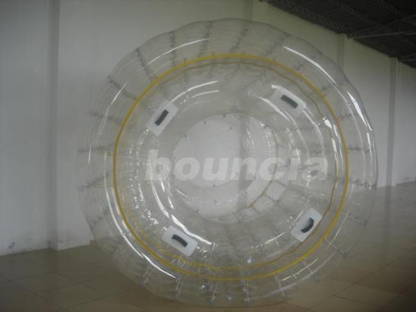 rolo inflável transparente material da água do PVC de 0.8mm/1.0mm