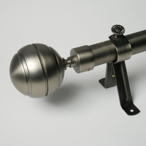 16mm Home Decorations Plating Retractable Pipe Curtain Rods