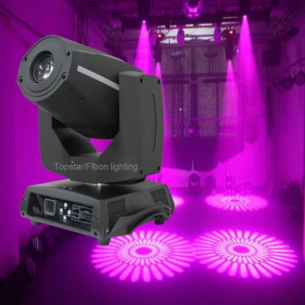 Rgbw Led Moving Head Spot Light , Sharpy Moving Head Light 9 Rotating Pattern