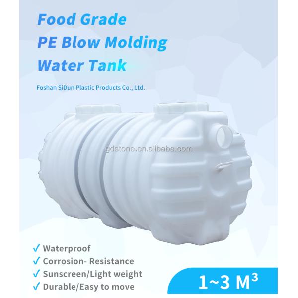 850*1750mm RV Septic Storage HDPE Plastic Water Tanks 1800mm 1850mm 1950mm
