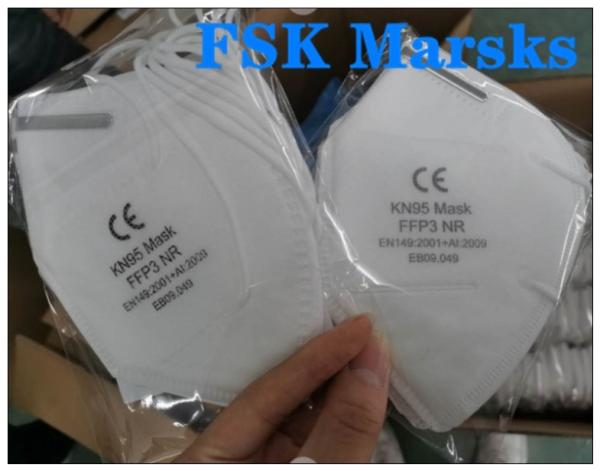 FSK N95 KN95 FFP3 Respirator Mask Anti Pneumonia Smoke Mask 99% Filtration