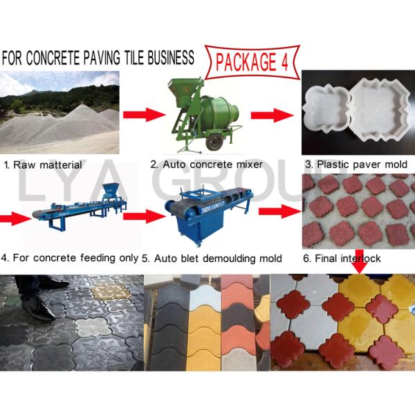 Пластиковые прессформы Paver подъездной дороги, T20mm блокируя прессформу Diy конкретной мостовой