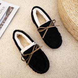 Autumn And Winter Pregnant Plus Size Shoes , Thick Plush Warm Cotton Soft Bottom Shoes
