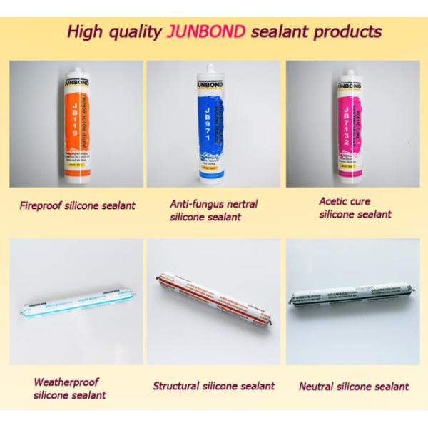 Черный нейтральный Sealant силикона 280ml 12 месяца быстро леча Sealant
