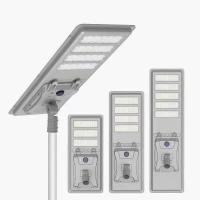 30W 40W 50W Stand Alone Solar Powered Street Light With Sensor Dimming Timing Saving