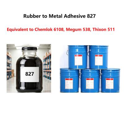 Rubber To Metal Adhesive 827 Surface Treatment And One Coat For Various Rubbers