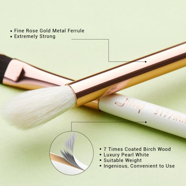 Jessup 15pcs Eye Makeup Brush Set
