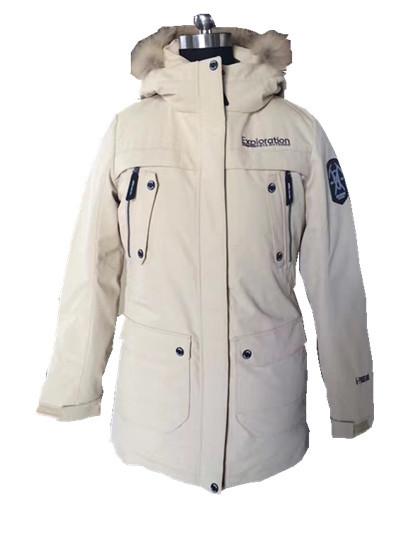 Waterproof Women's Heavy Down Jacket 600 Fill Power 80 / 20 RDS Certificated