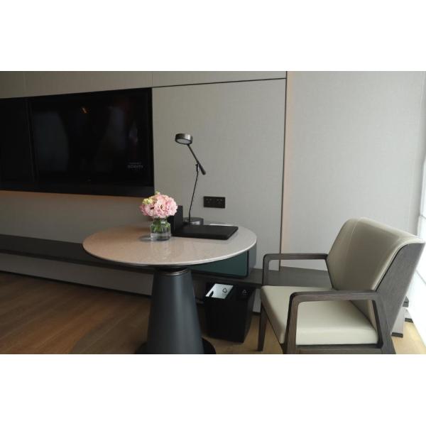 Дизайн облицовки древесины золы группы международного отеля Marriott упрощенный мебелью