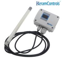 Émetteur IP65 16-24V de vitesse d'air du câble 0-10V