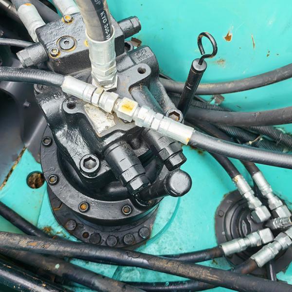 Japanese Original Used Kobelco SK200 Excavator Original 110kw Old Kobelco Excavator