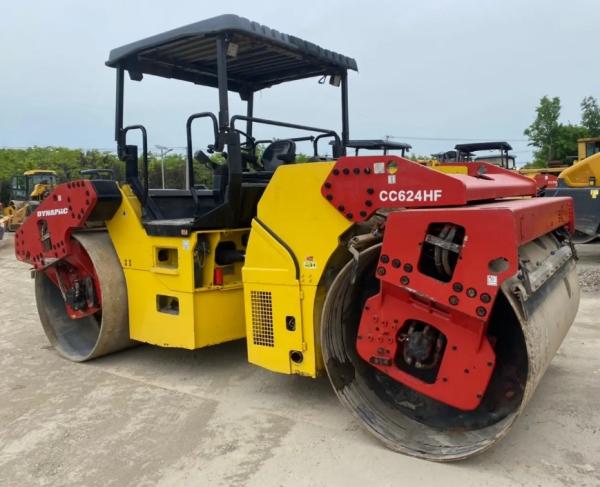 DYNAPAC CC624HF Double Drum Road Roller Second Hand With Well Maintained