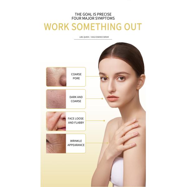 Etiqueta personal personalizada Cosméticos para el cuidado de la piel facial Esencia de suero Niacinamida aclarante Hidratante Esencia blanqueadora