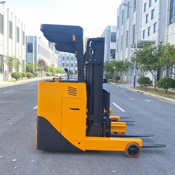 2000kg 48V CQD20BS 2.0T Electric Reach Forklift Stand Type Reach Truck Electric