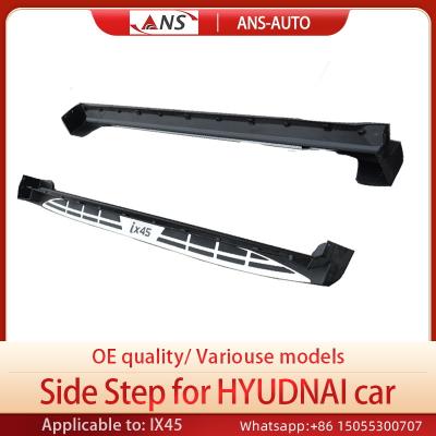 Silver Rustproof Hyundai IX45 Car Running Boards Original Type