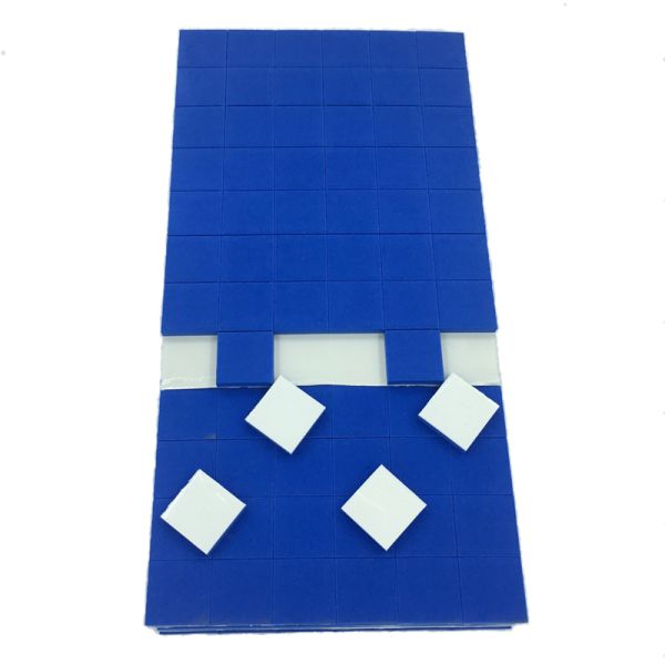 Thickness 1-5mm Glass Protecting Cork Cling Foam Rolls Self Adhesive Square Cork Spacers Pads for Glass Transportation