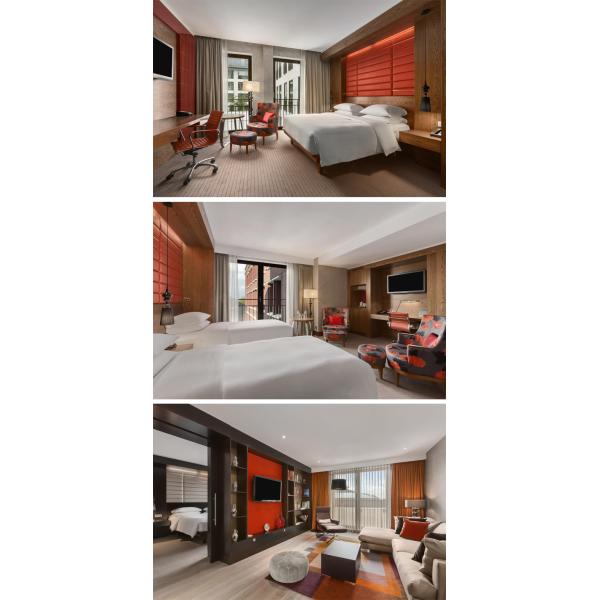 Наборы спальни древесины PAKEN вишни OEM современные