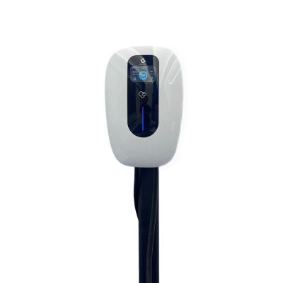 Chargeur de Wallbox EV du véhicule électrique 7KW type de type 1 de 3 phases - adaptateur 2