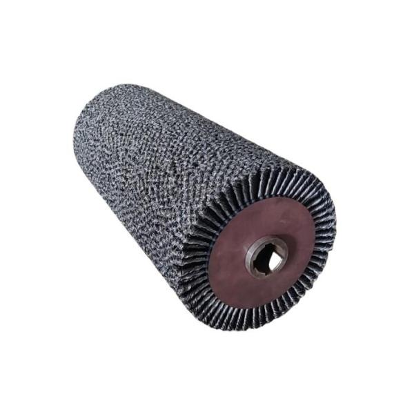 12 Inch OD Multi-Layer Twisted Wire Roller Brush for Fast Rust Removal