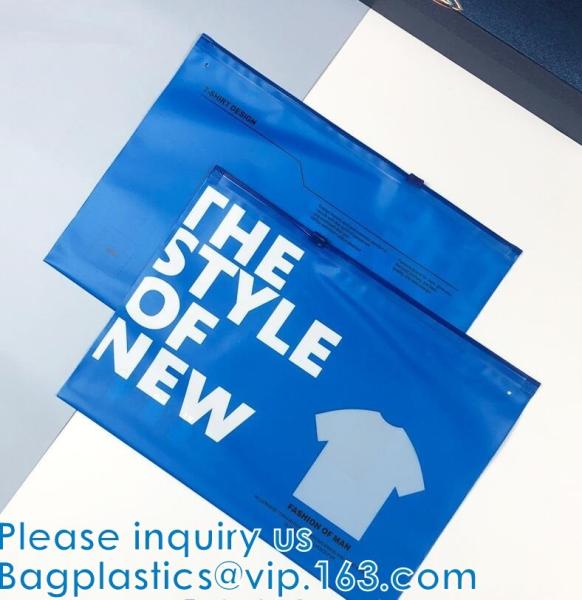Zipper Top Apparel Bags, Clothing, Shoes, Underwear, Garment. Bikini Swimwear Packing Bag. EVA Slide Bags