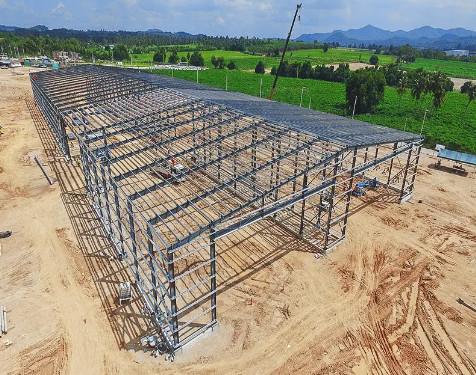 OEM Prefab Steel Structure Prefabricated Modular Building Anti Earthquake 8 Grades