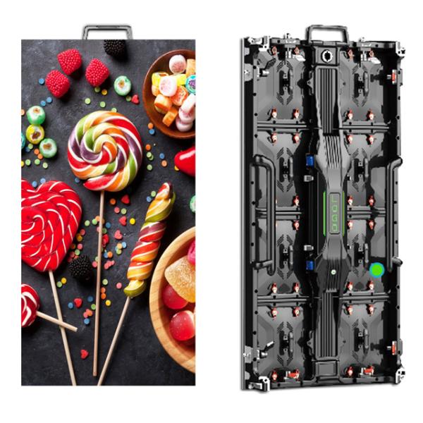 500*1000Mm Outdoor Rental Led Display Aluminum Die Casting Cabinet