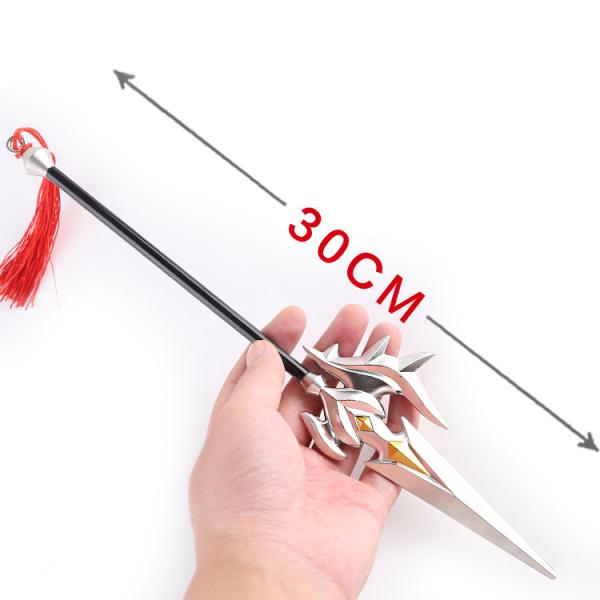 30CM Game Collection Han Xin Ornament Metal Knick Knacks Metal Knife Model