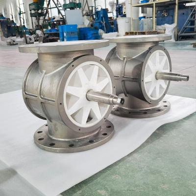 Corrosion And High Temperature Resistance Ceramic Star Valve Maximum Speed 42 R/Min