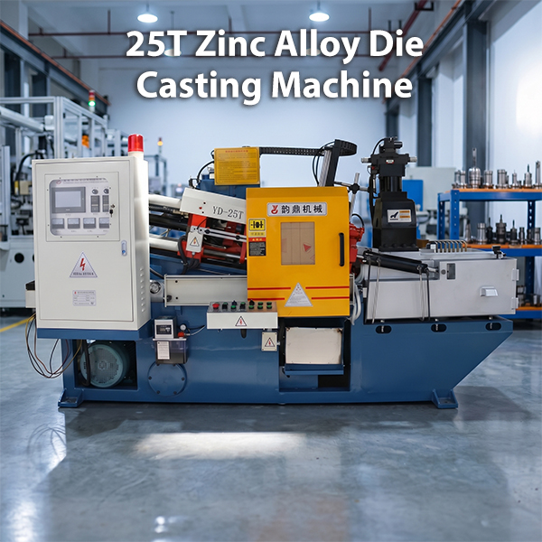 YD Automatic Hot Chamber Die Casting Machine PLC Core Components 1-Year Warranty Computer Controlled Zamak 250KN Injection Force