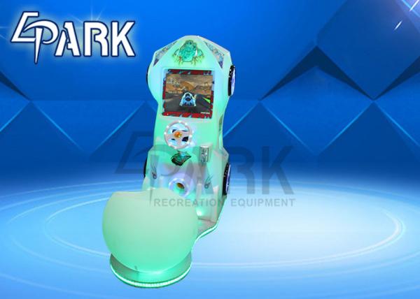 LCD Car Video Plastic Cabinet Racing Game Machine For Kiddies