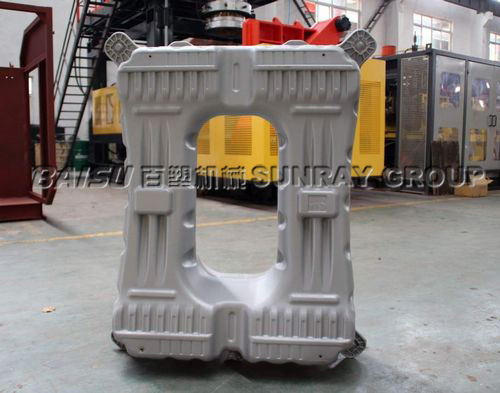 12 BPH Capacity Plastic Solar Panel Floater / Pontoons Making Machine