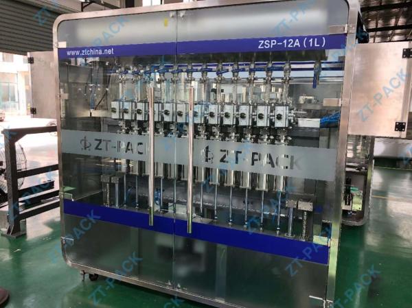 Pneumatic Edible Oil Filling Machine 5L 6 Head Sunflower Oil Packing Machine