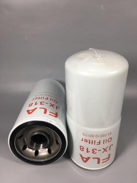 Excavator engine parts,DAEWOO engine oil filter LF670 65.05510-5020B for D1146 DH215-9/DH220-9/DH225-9