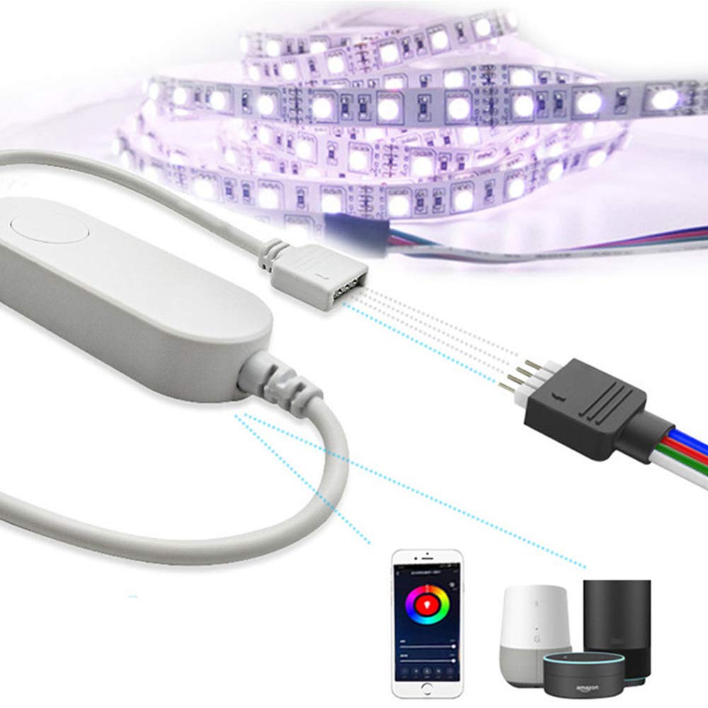 Управление голоса умного беспроводного ПРИЛОЖЕНИЯ Tuya регулятора СИД Wifi RGB удаленное для рождества