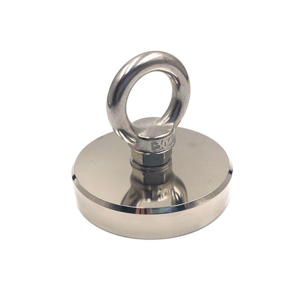 500LB Pulling Force Ndfeb pot Magnet /neodymium salvage magnet /fishing magnet kit