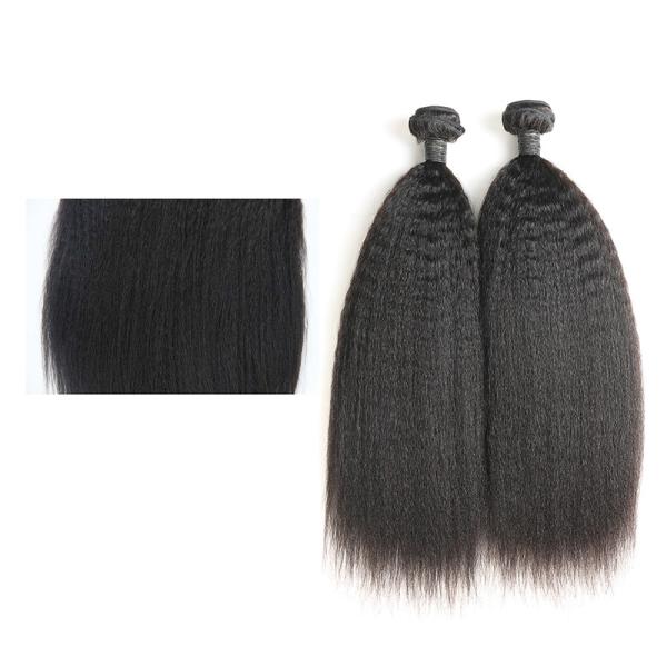 Длиной 360 прямых прифронтового закрытия шнурка Кинкы, волосы девственницы 360 шнурков прифронтовые