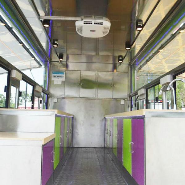 JAC Multi Function Mobile Kitchen Truck / Movable Food Catering Truck