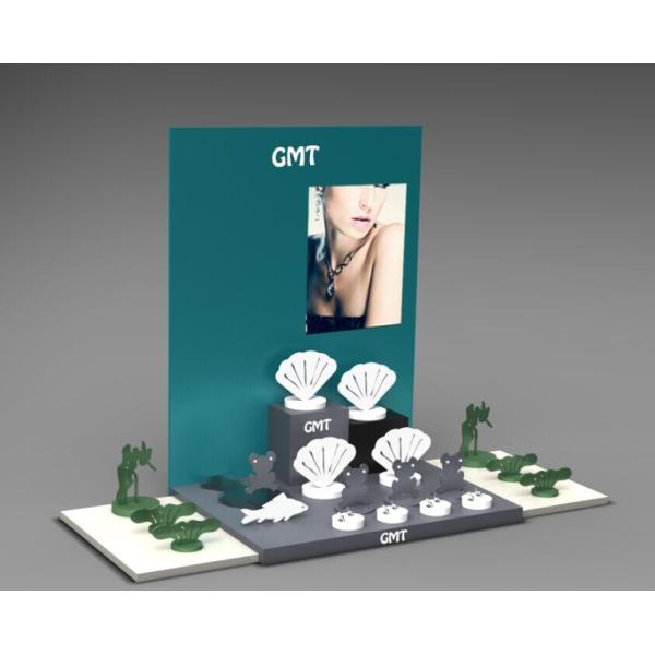Jewelry Showcase Display Set Acrylic Jewellery Stand for Necklace,Earring,Ring