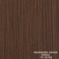 Engineered Wood Veneer Slice Cut Wenge Quarter Grain Good Price For Hotel Decoration 3200mm TD-678Q/1403Q/2238Q