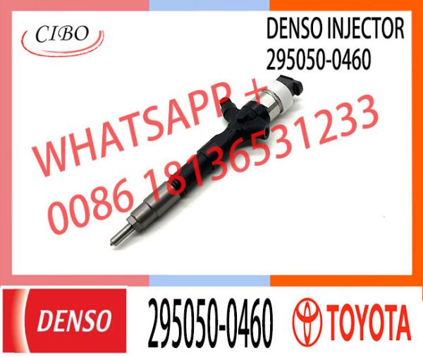 Injetor de combustível a diesel de carregamento comum 295050-0460 9729505-046 295050-0200 23670-30400 para Toyota 1KD 2KD